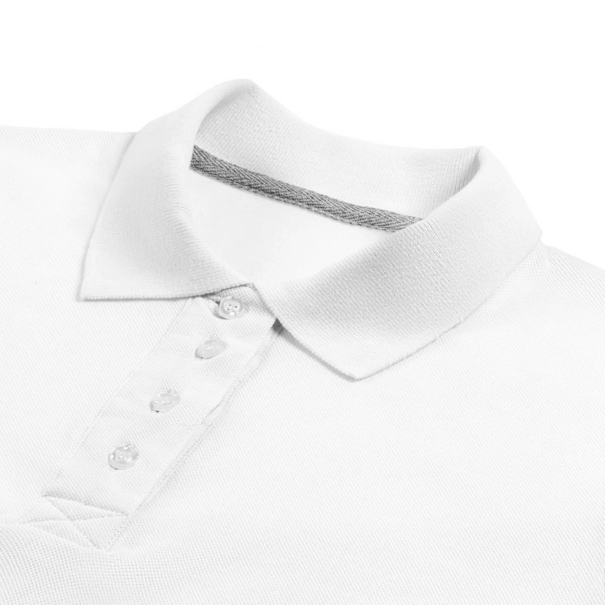 Рубашка поло женская Virma Premium Lady, белая, размер XL фото 3