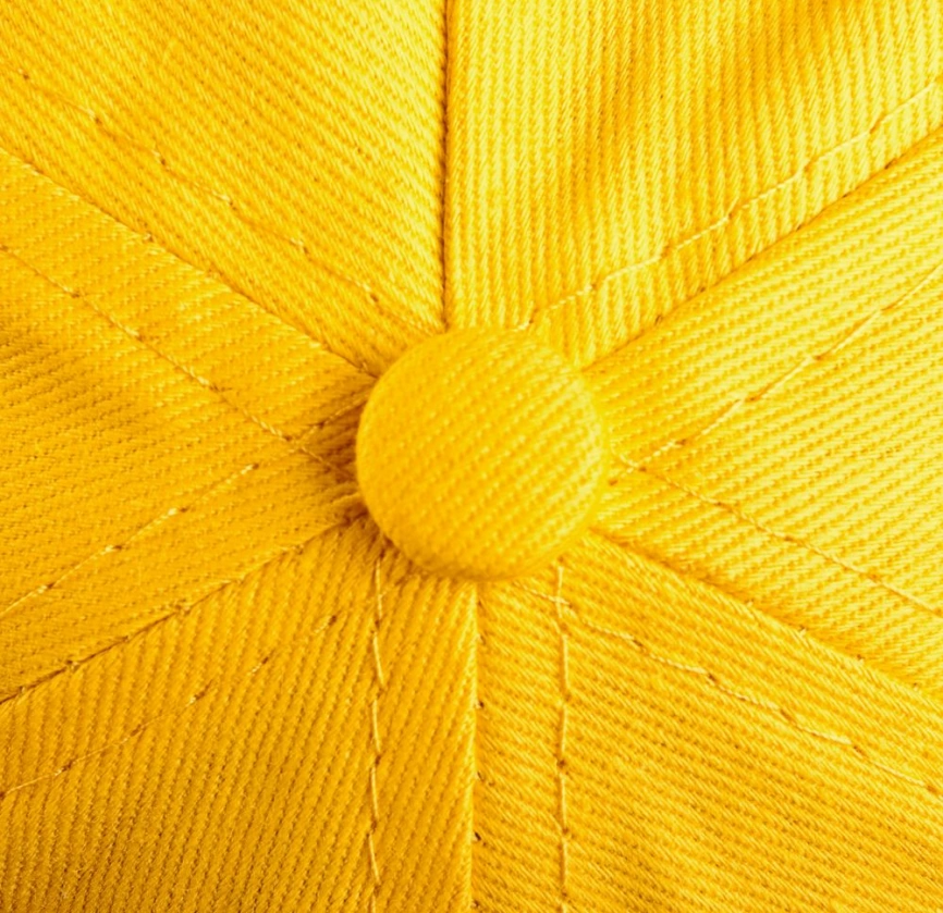 Бейсболка Unit Promo, желтая фото 3