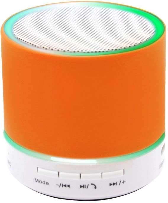 Беспроводная Bluetooth колонка Attilan, оранжевая фото 2