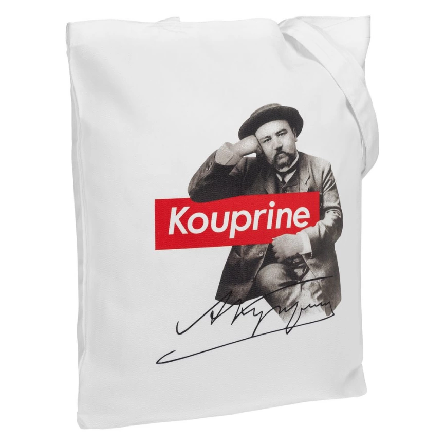 Холщовая сумка Kouprine, молочно-белая фото 4