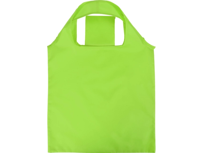 Складная сумка Reviver из переработанного пластика, зеленое яблоко фото 3