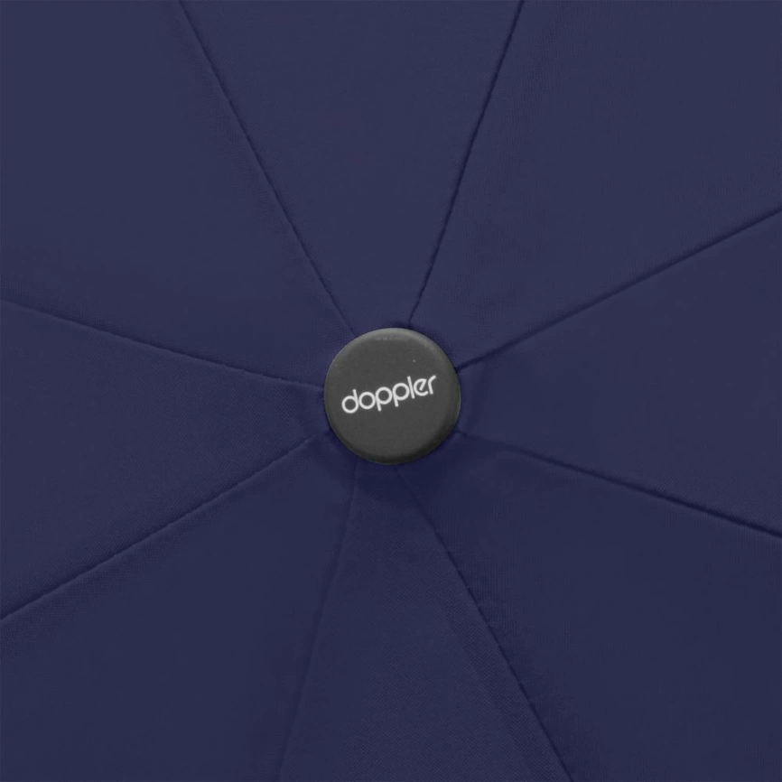Зонт складной Fiber Magic, темно-синий фото 3