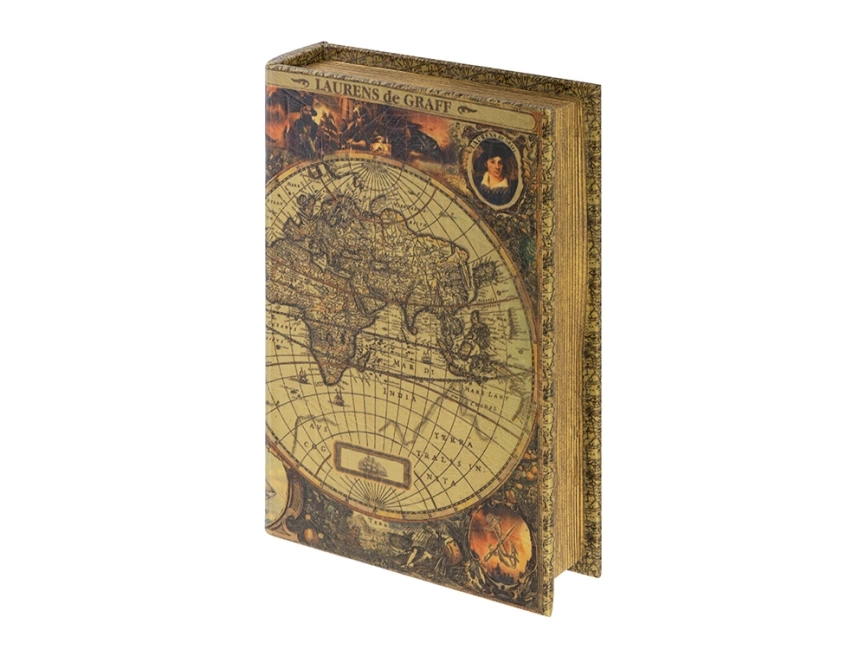 Подарочная коробка Карта мира фото 2