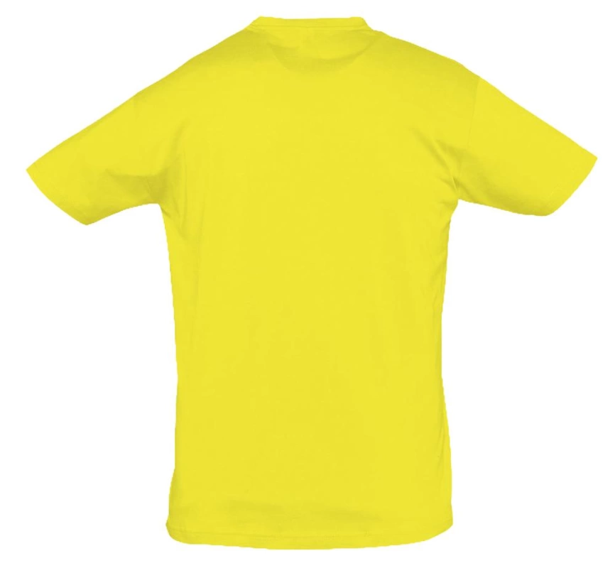 Футболка Regent 150 желтая (лимонная), размер L фото 2