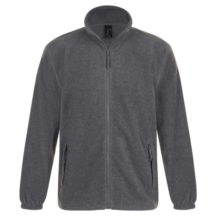 Куртка мужская North, серый меланж, размер XL фото 1