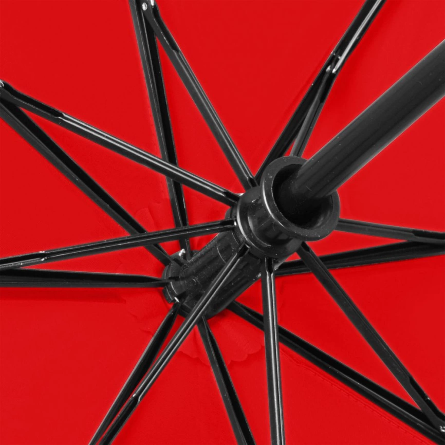 Зонт складной Fiber Magic, красный фото 5