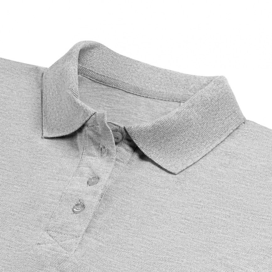 Рубашка поло женская Virma Premium Lady, серый меланж, размер S фото 3