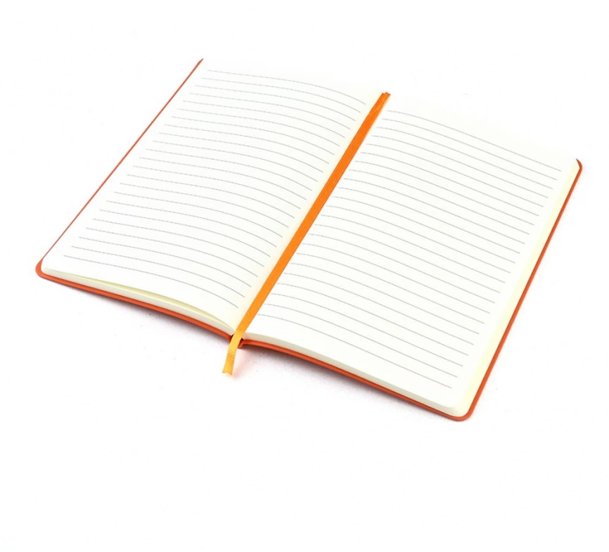Блокнот A5 Molto с линованными страницами - Оранжевый OO фото 2