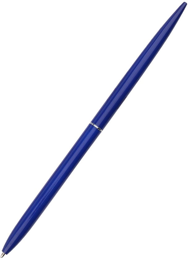 Ручка металлическая  Илиада, синяя фото 1