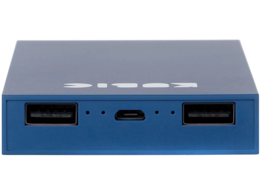 Внешний аккумулятор Kubic PB10X Blue, 10 000 мАч, Soft-touch, синий фото 5