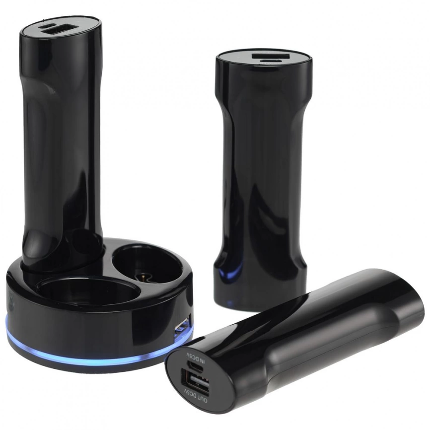 Зарядная станция Unity 6600 мАч с тремя аккумуляторами, уценка фото 1