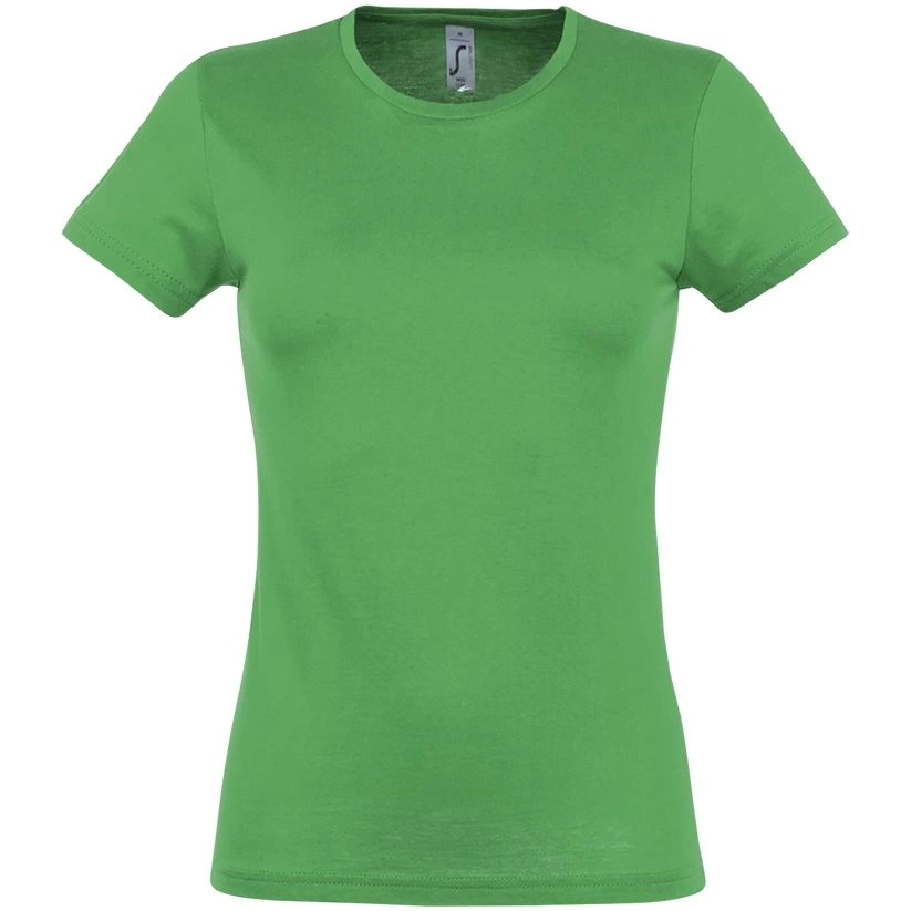 Футболка женская Miss 150 ярко-зеленая, размер XL фото 1