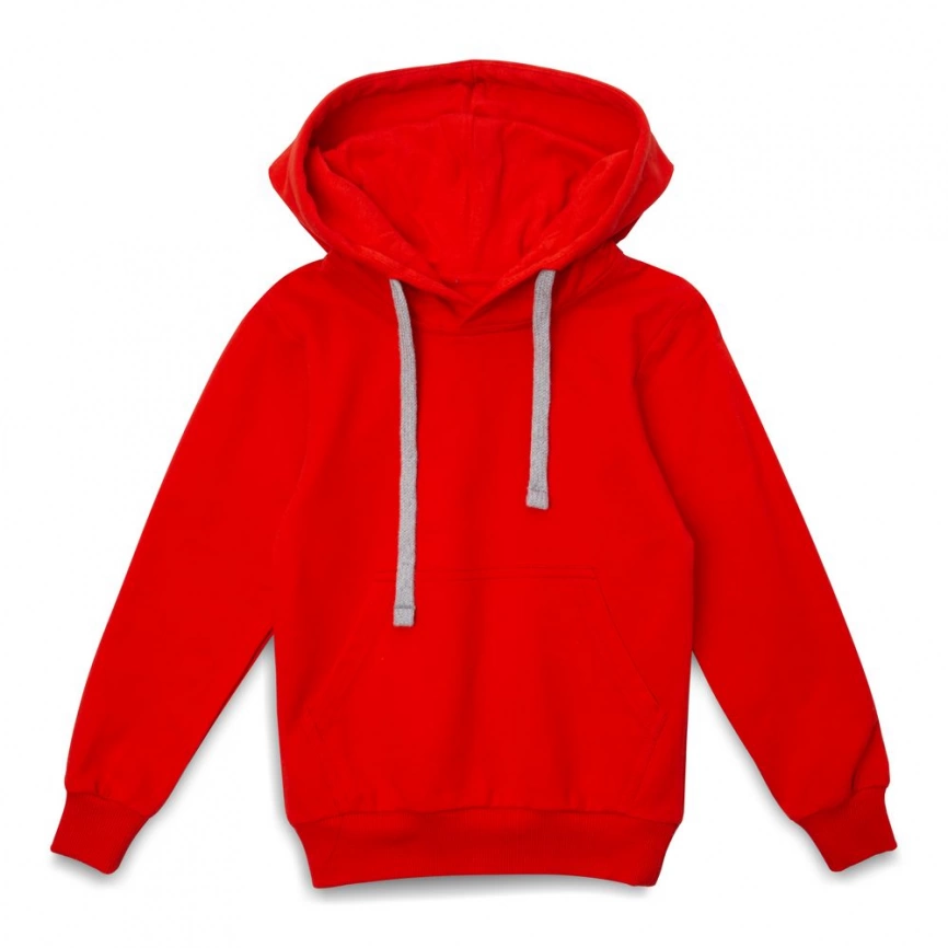Толстовка с капюшоном детская Kirenga Kids, красная, 6 лет фото 6