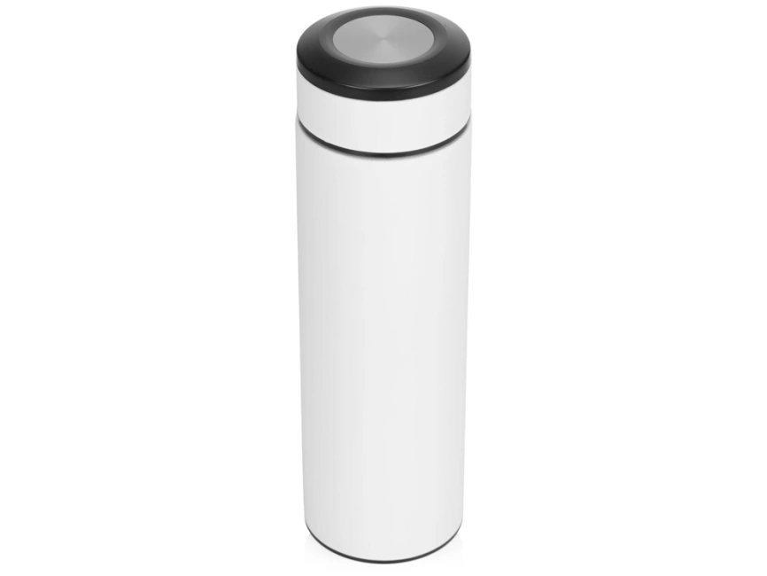 Термос Confident с покрытием soft-touch 420мл, белый фото 1