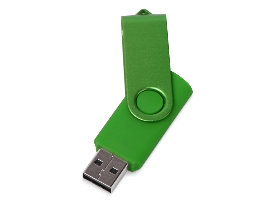 Флеш-карта USB 2.0 8 Gb Квебек Solid, зеленый фото 2