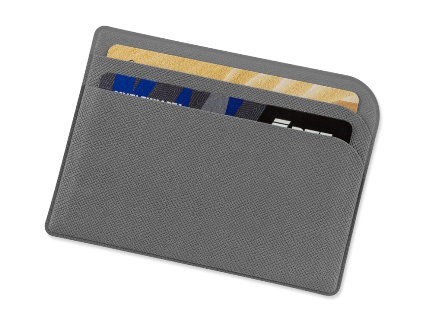 Картхолдер для 3-пластиковых карт Favor, светло-серый фото 1