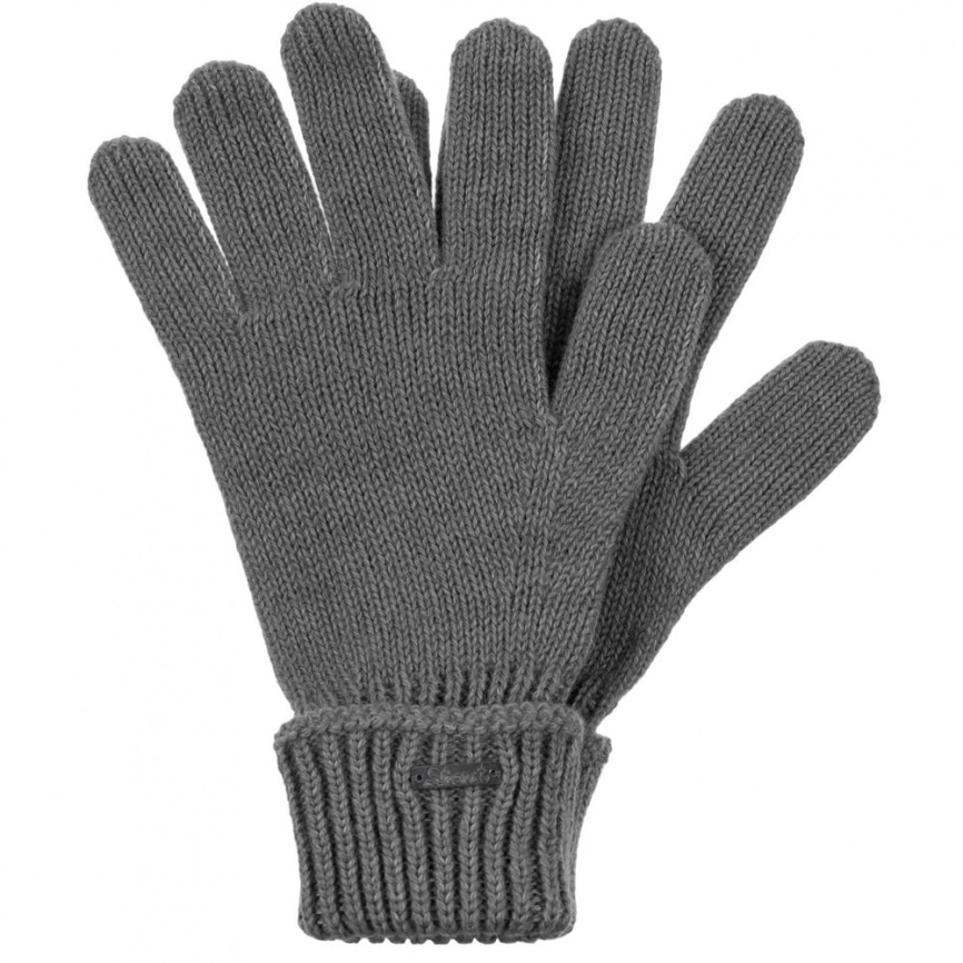Перчатки Alpine, серый меланж, размер S/M фото 1
