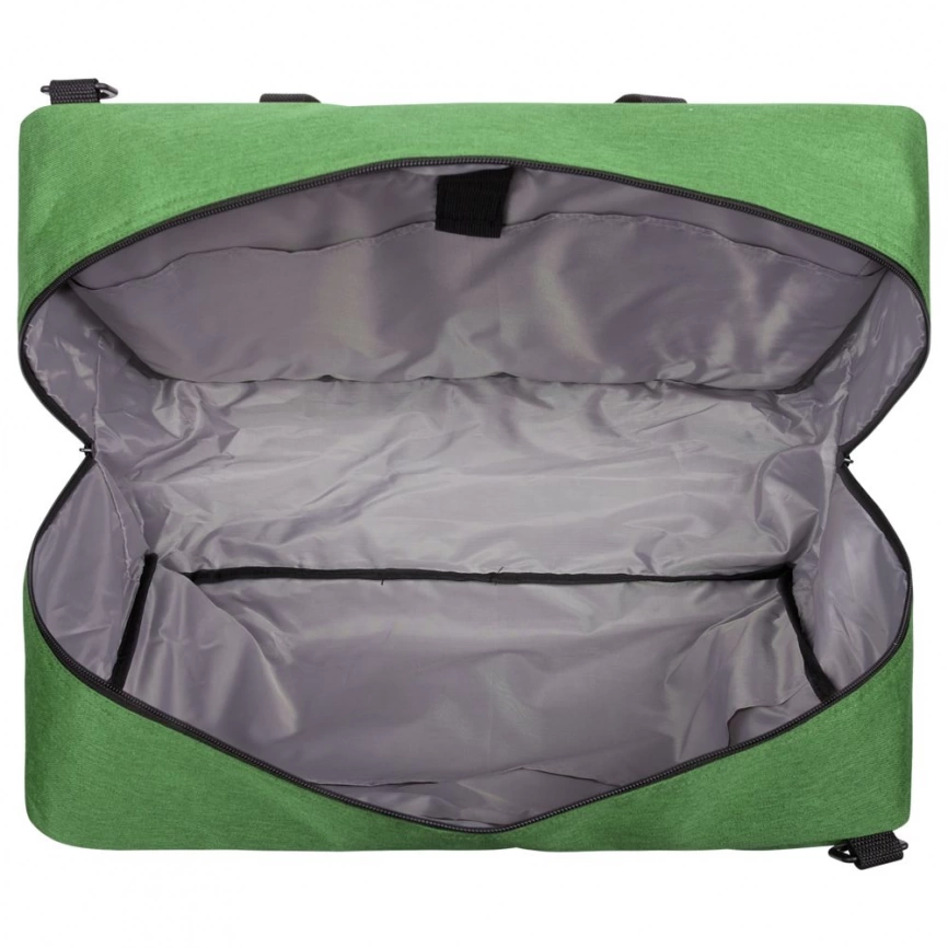 Сумка дорожная с отделением для ноутбука Unit Bimo Weekend, зеленая фото 5