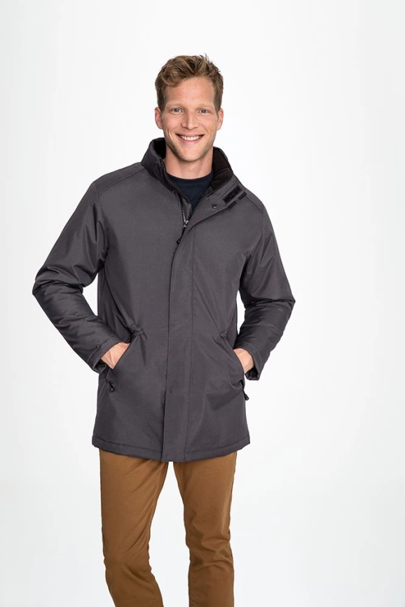 Куртка на стеганой подкладке Robyn серая, размер M фото 6