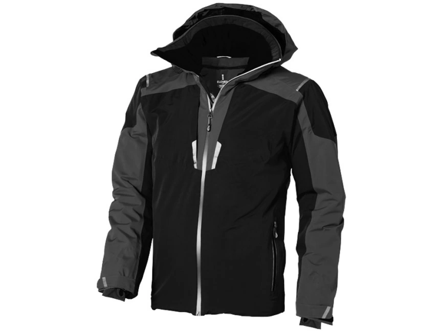 Куртка Ozark мужская, черный/серый фото 4