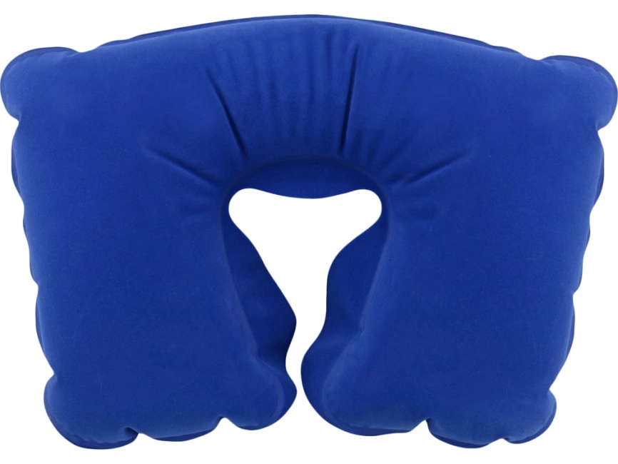 Подушка надувная Релакс, синий классический фото 2