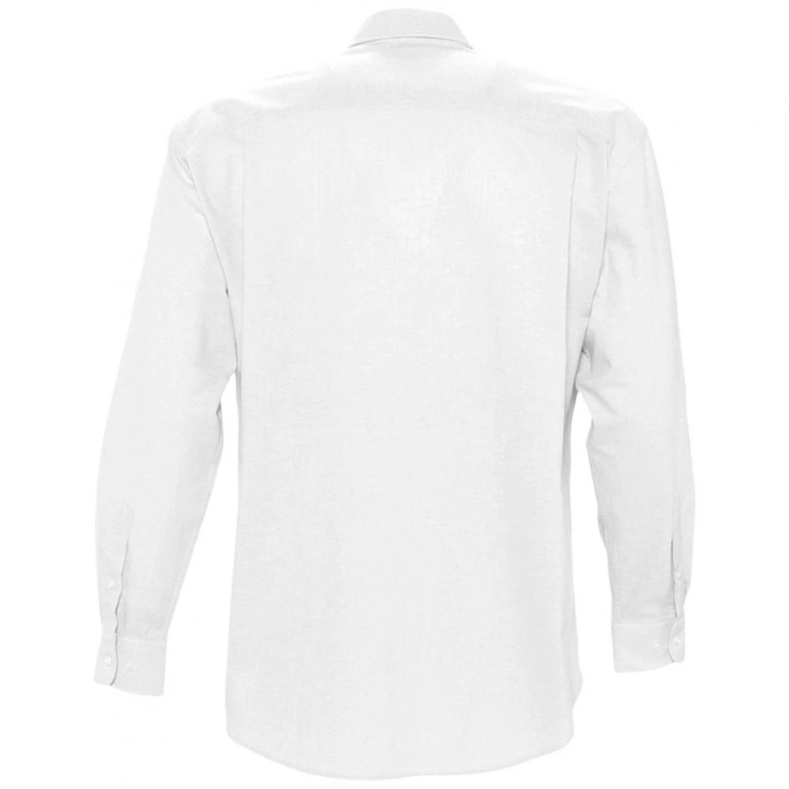 Рубашка мужская с длинным рукавом Boston белая, размер Xxxl фото 2