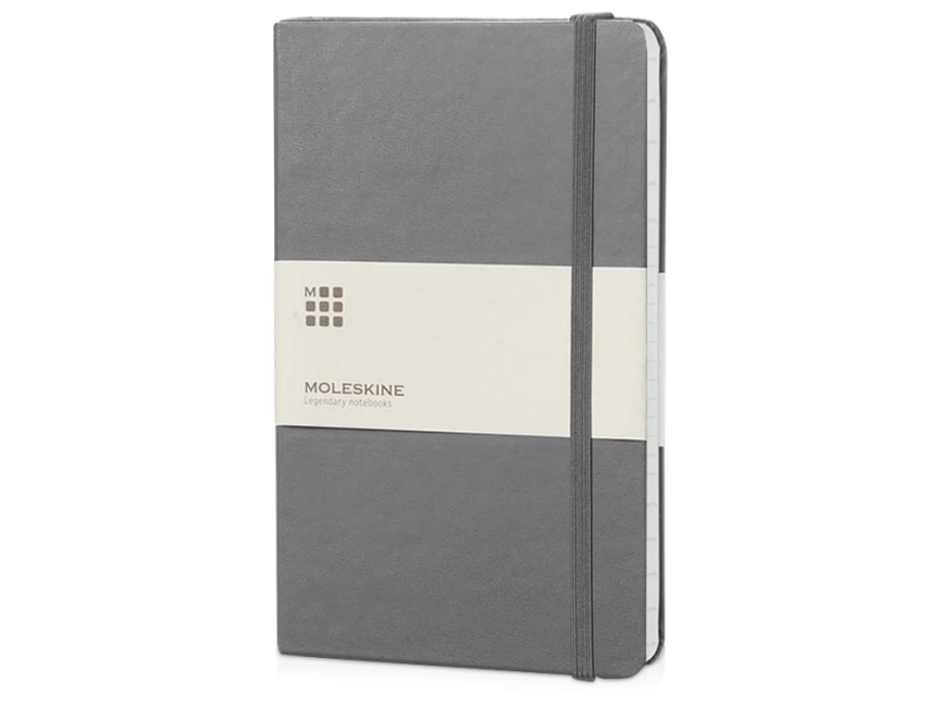 Подарочный набор Moleskine Hemingway с блокнотом А5 и ручкой, серый фото 4