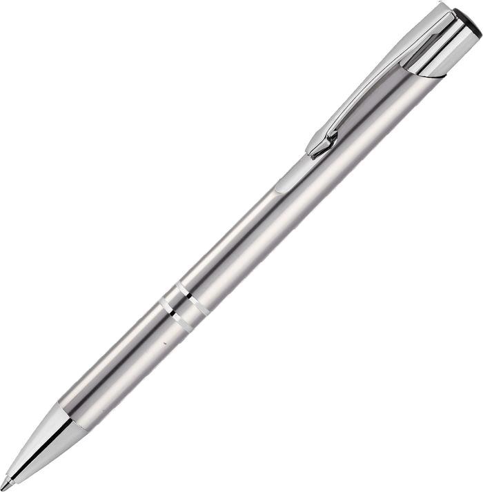 Ручка металлическая KOSKO, серебристая глянцевая фото 1