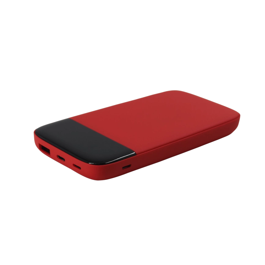 Внешний аккумулятор Bplanner Power 3 ST, софт-тач, 10000 mAh (Красный) фото 1