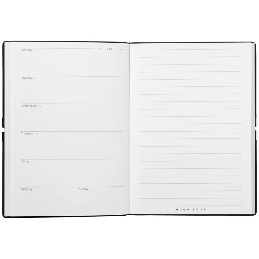 Еженедельник Storyline Agenda Mini, недатированный, черный фото 3