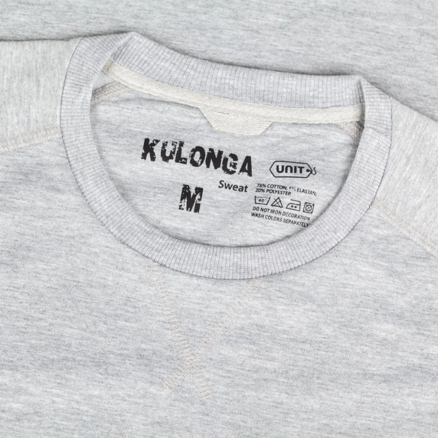 Свитшот мужской Kulonga Sweat серый меланж, размер S фото 3