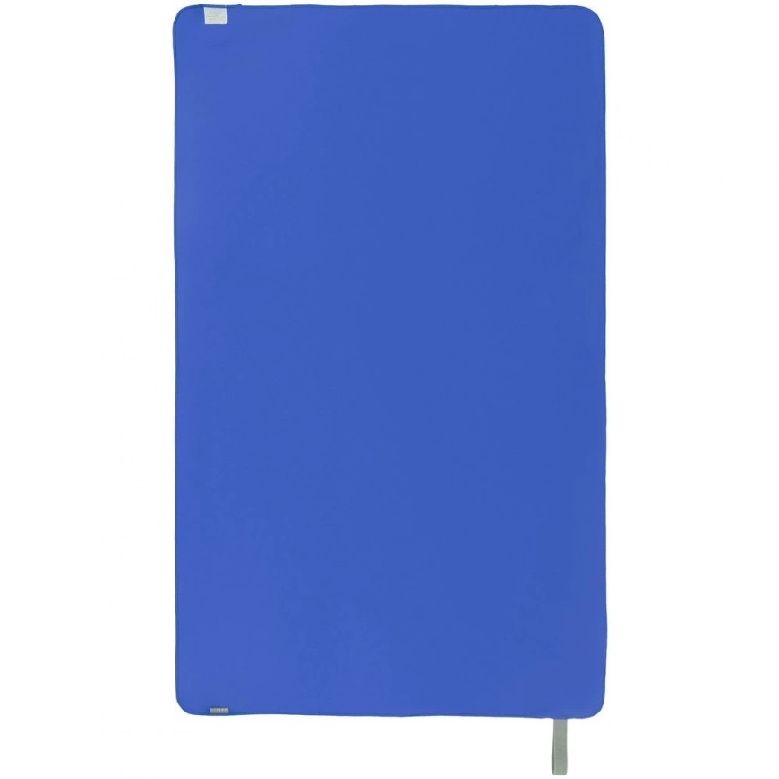 Спортивное полотенце Vigo Medium, синее фото 4