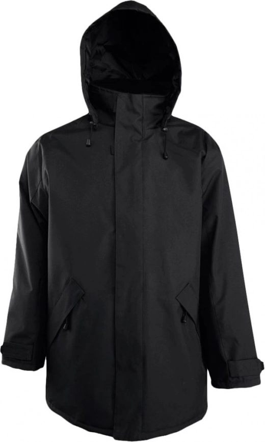 Куртка на стеганой подкладке River, черная, размер S фото 1