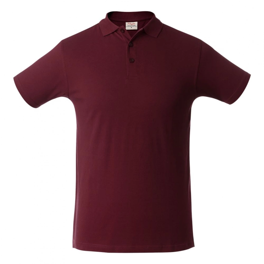 Рубашка поло мужская Surf бордовая, размер S фото 1
