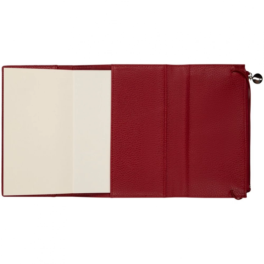 Ежедневник Zipco Flap, недатированный, красный фото 9