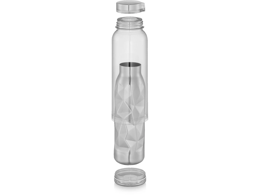 Бутылка  Geometric, прозрачный фото 2