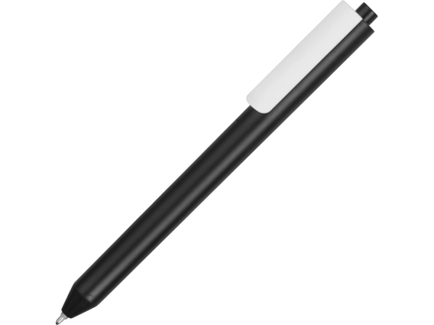 Ручка шариковая Pigra модель P03 PMM, черный/белый фото 1