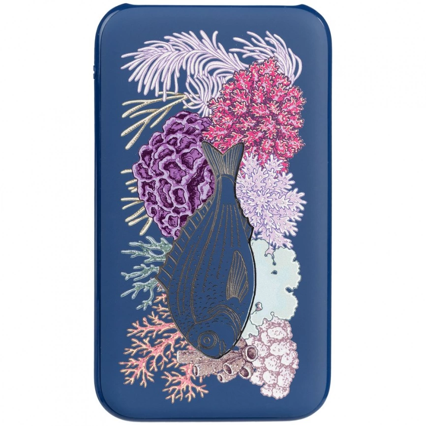 Аккумулятор с подсветкой markBright Town, 5000 мАч, синий фото 4