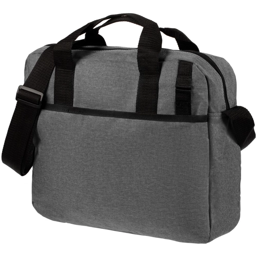 Сумка для документов Unit First Hand, серая фото 2