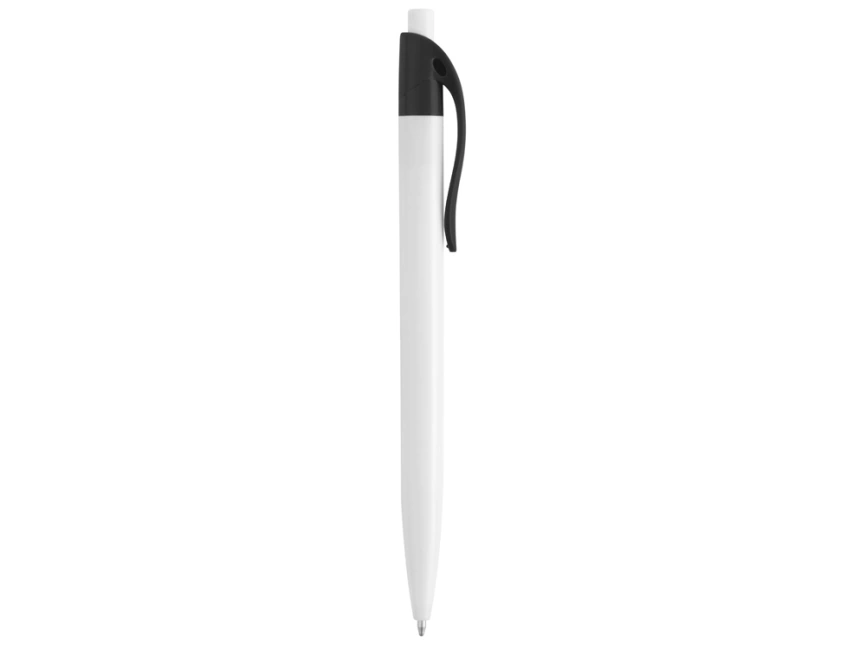 Ручка шариковая Какаду, белая с черным фото 3