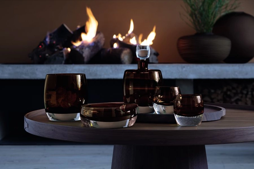 Декантер Whisky Club, коричневый фото 4