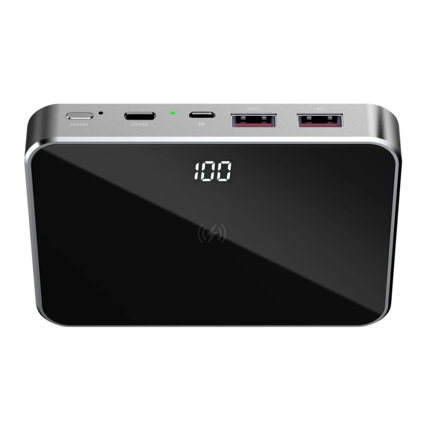 Графеновый аккумулятор Graphene PD, 10000 мАч, черный фото 4