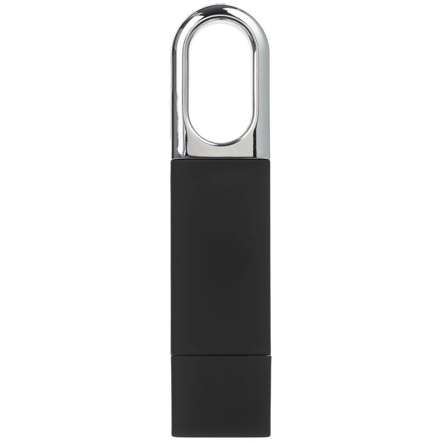 Флешка Uniscend Silveren, черная, 8 Гб фото 2