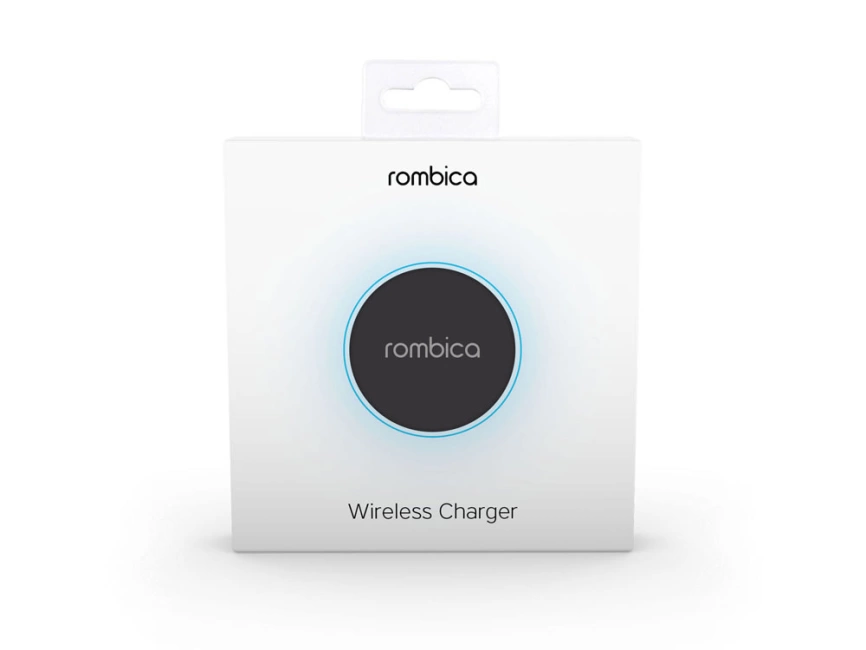 Беспроводное зарядное устройство Rombica  NEO Core Quick c быстрой зарядкой, черный (с лого) фото 4