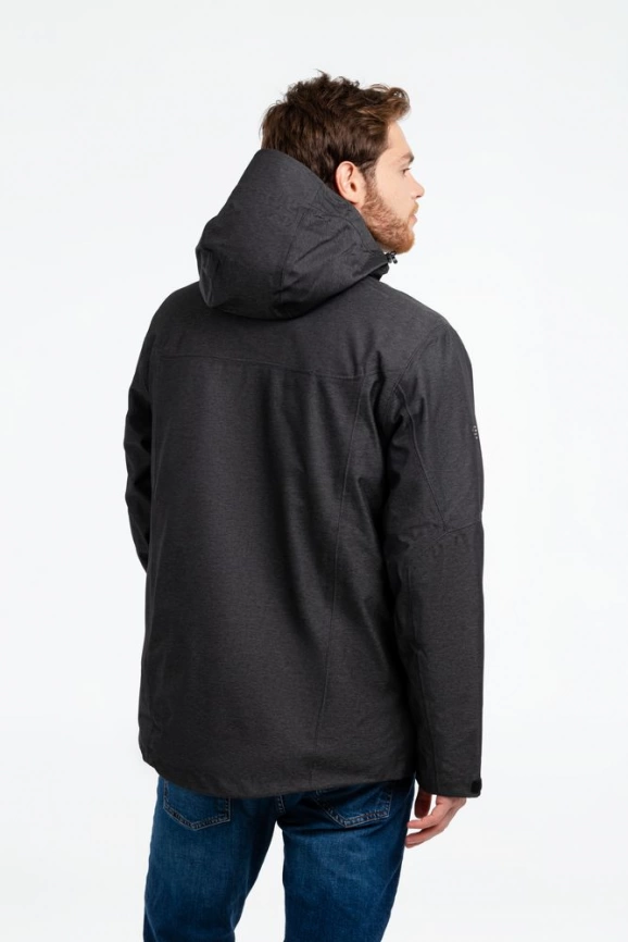 Куртка-трансформер мужская Matrix серая с черным, размер 3XL фото 12