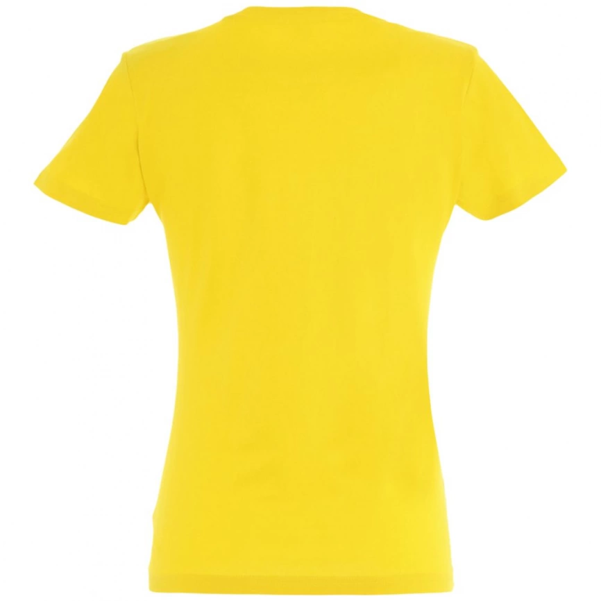 Футболка женская Imperial women 190 желтая, размер M фото 7
