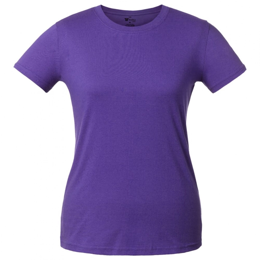 Футболка женская T-bolka Lady фиолетовая, размер L фото 1