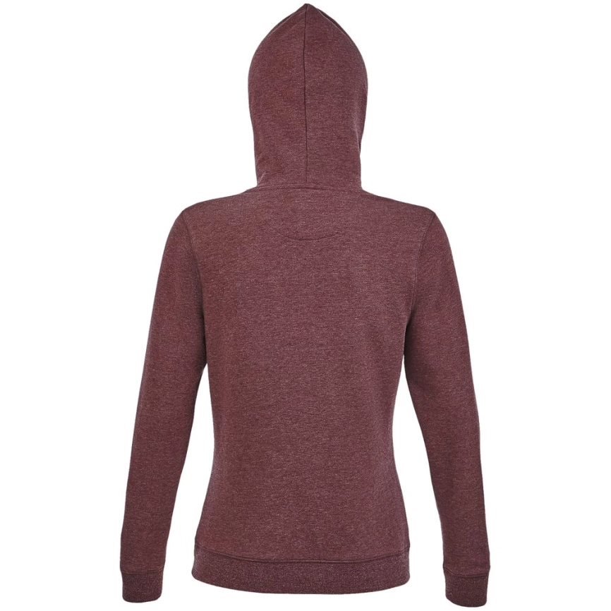 Толстовка женская Spencer Women, бордовый меланж, размер S фото 2