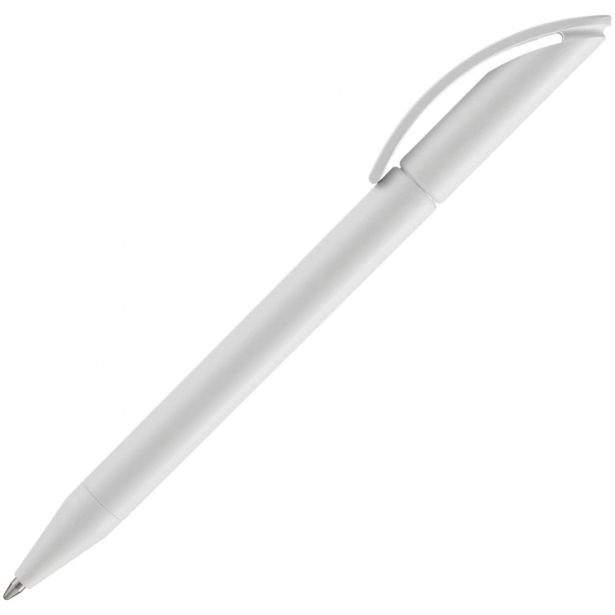Ручка шариковая Prodir DS3 TMM, белая матовая фото 3
