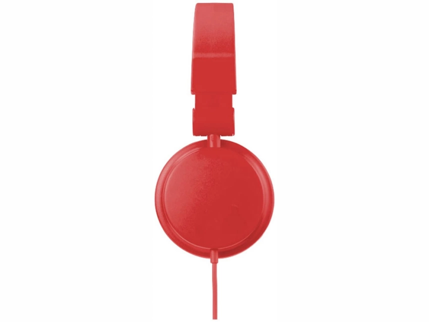 Наушники складные Rally, красный фото 5